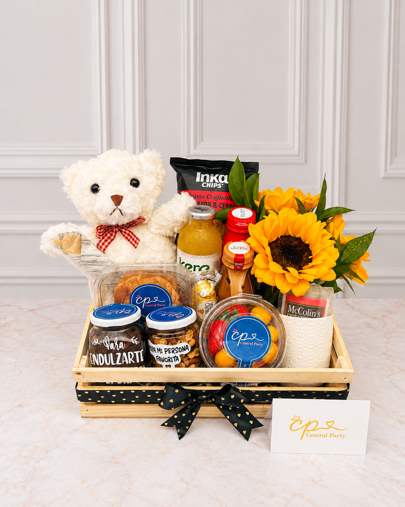 Súper Desayuno Peluche & Amor