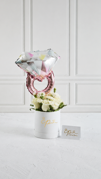 Box Rosas Blancas Bride