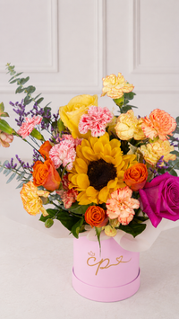 Mini Box Girasoles y Flores