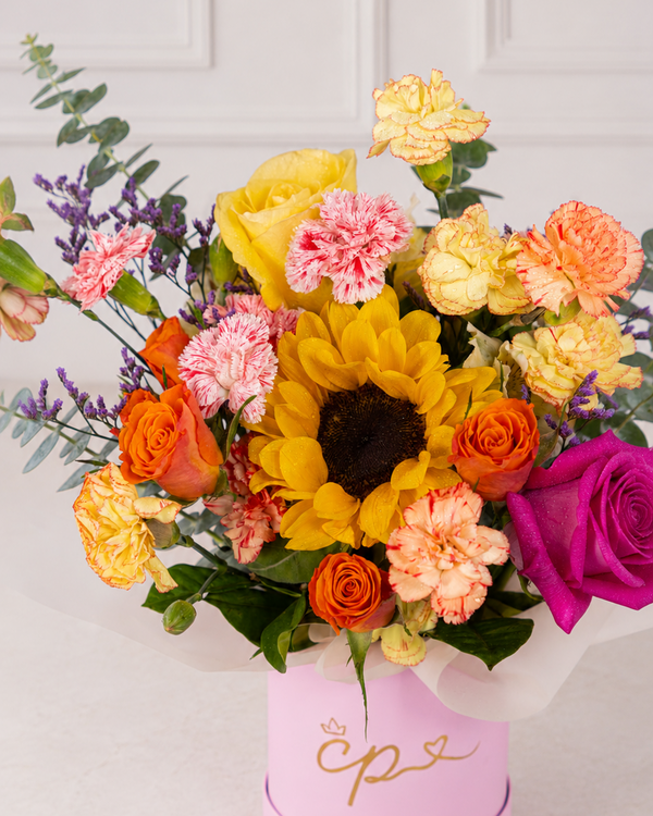 Mini Box Girasoles y Flores