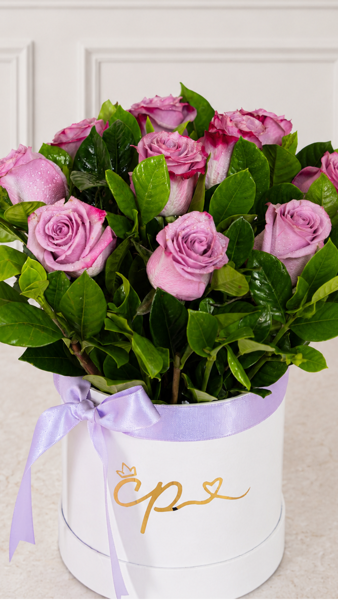 Box 12 Rosas Violetas