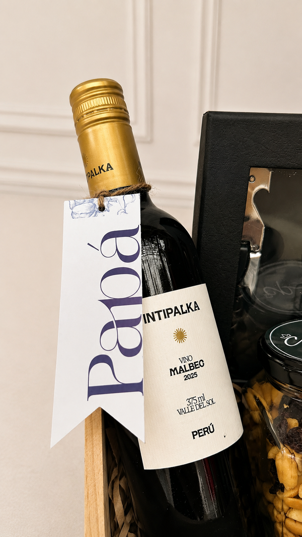 Box Vino Elegante Papá