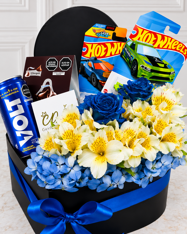 Box Corazón Hot Wheels