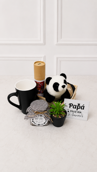 Box Coffee & Cute Panda