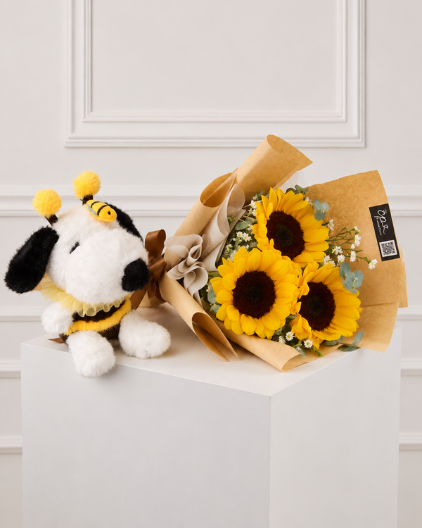 Pack Snoopy Abejita y Girasoles
