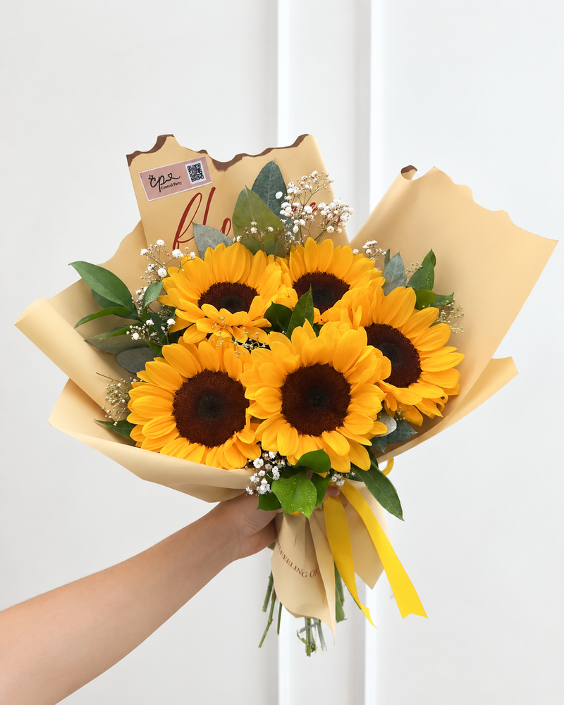 Ramo 5 Girasoles Solange