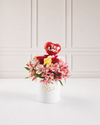 Box Floral Diamond Roses