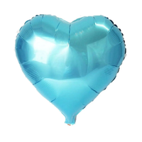 Globo Metálico Corazón (Colores y Tamaños)