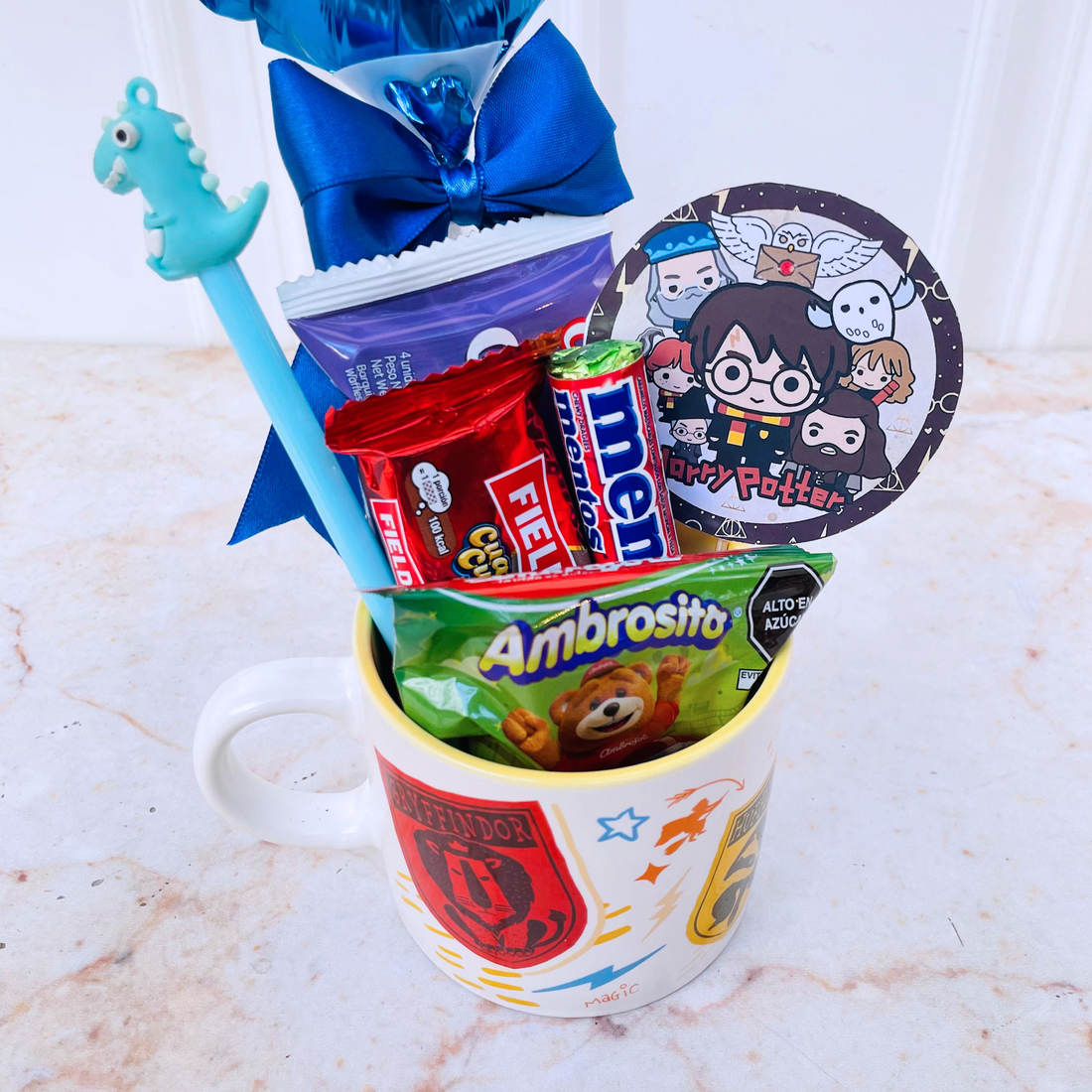 Taza Dulcera Azul