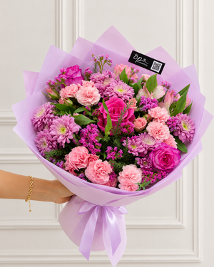Ramo Púrpura Floral