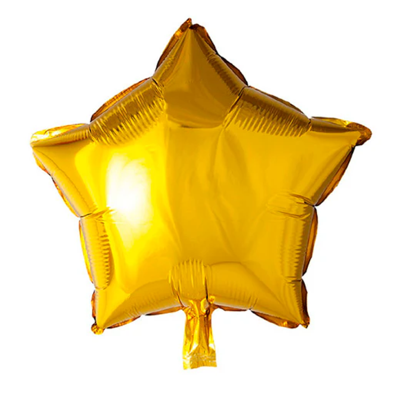 Globo Metálico Estrella (Colores y Tamaños)