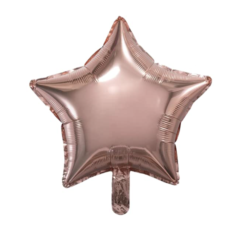 Globo Metálico Estrella (Colores y Tamaños)