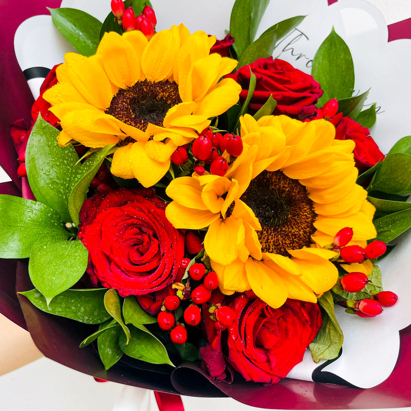 Girasoles & Rosas