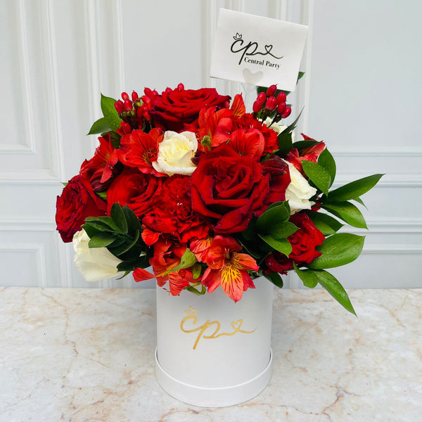 Mix Rosas & Floral Rojo