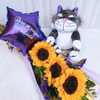 Pack Ramo Girasoles + Gato Gruñon