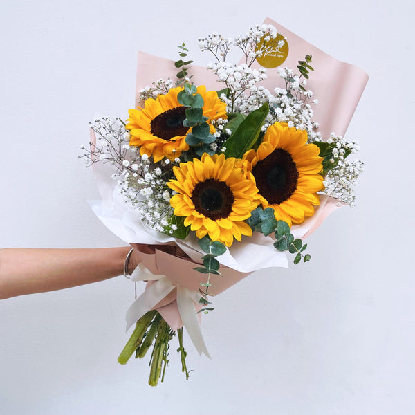 Ramo Trío de Girasoles Premium