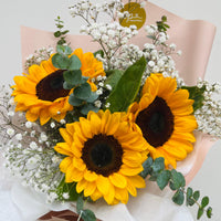 Ramo Trío de Girasoles Premium