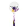 Globo Burbuja Violeta/Amarillo
