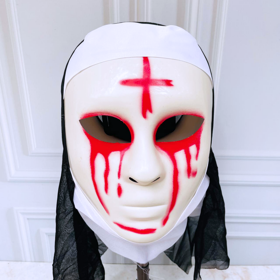 Máscara Monja Halloween
