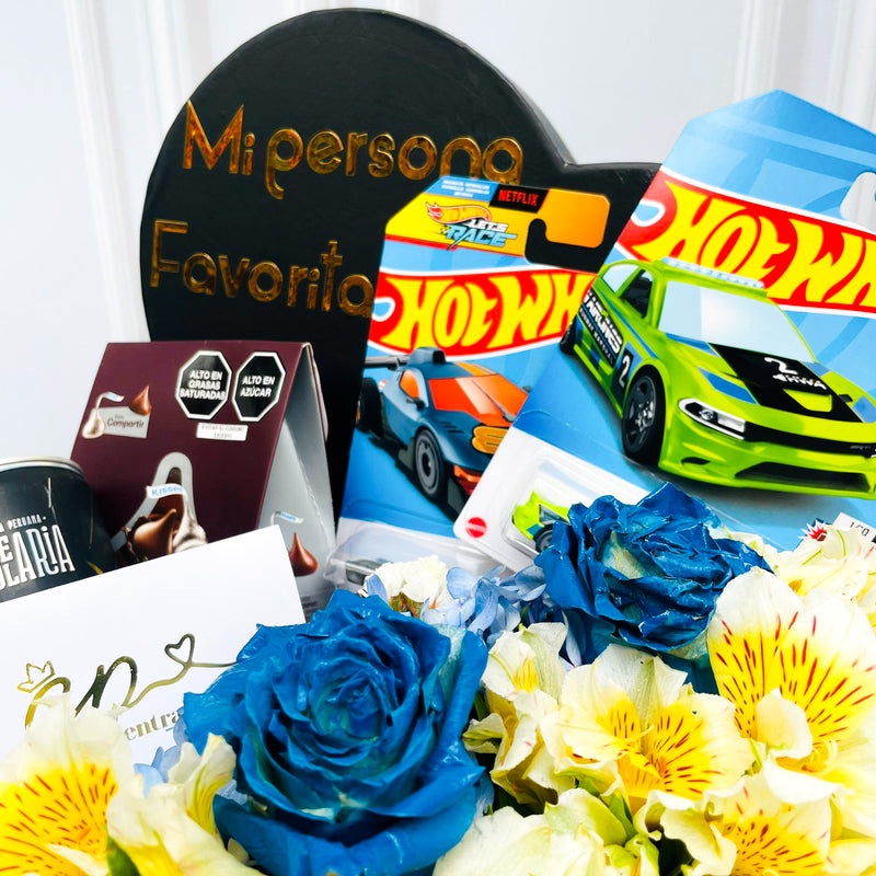 Box Corazón HotWheels