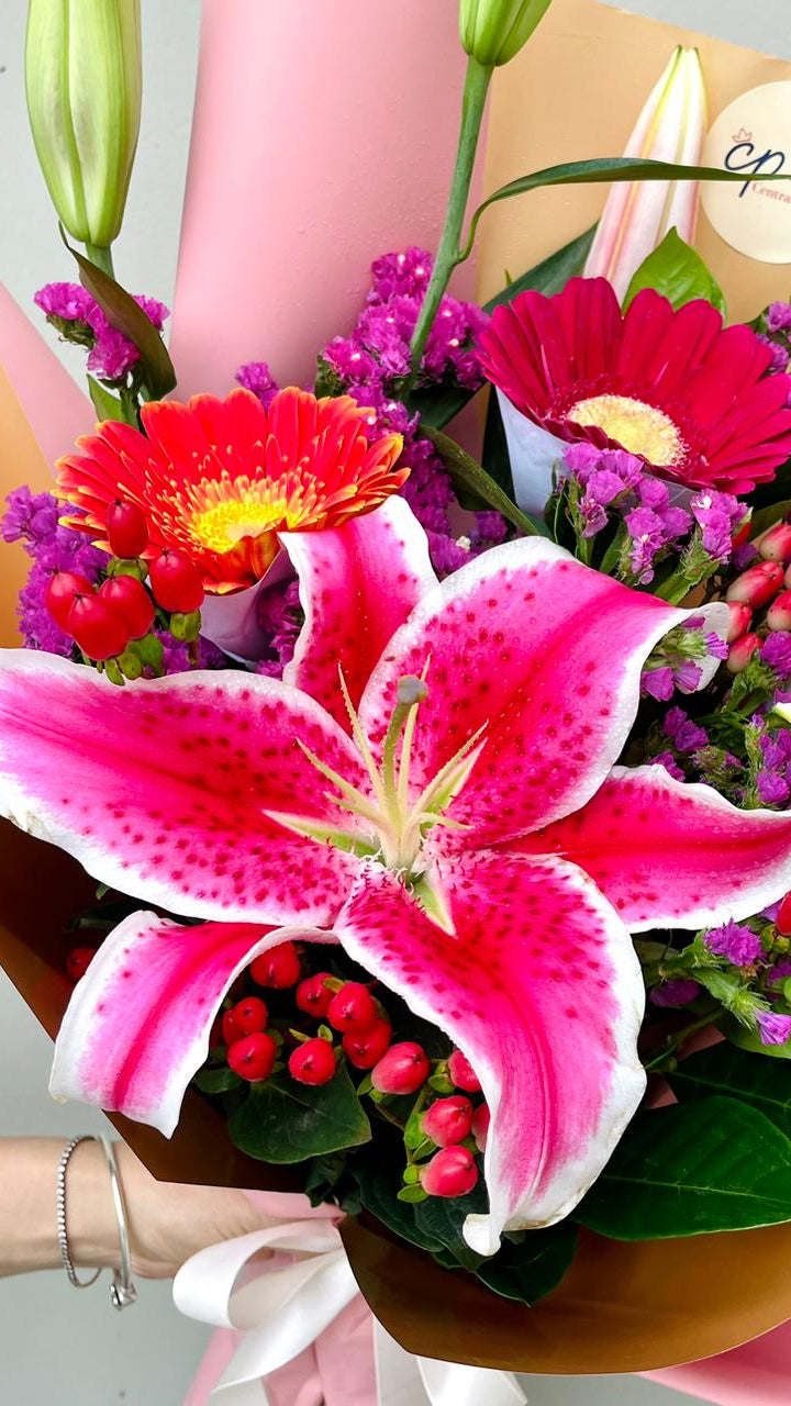 Ramo Trío Gerberas & Lirio