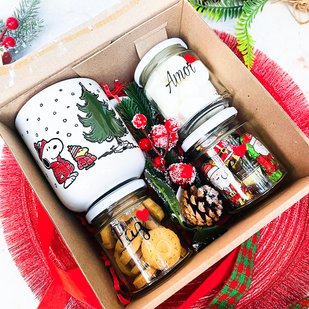 Box Taza Snoopy Navideño