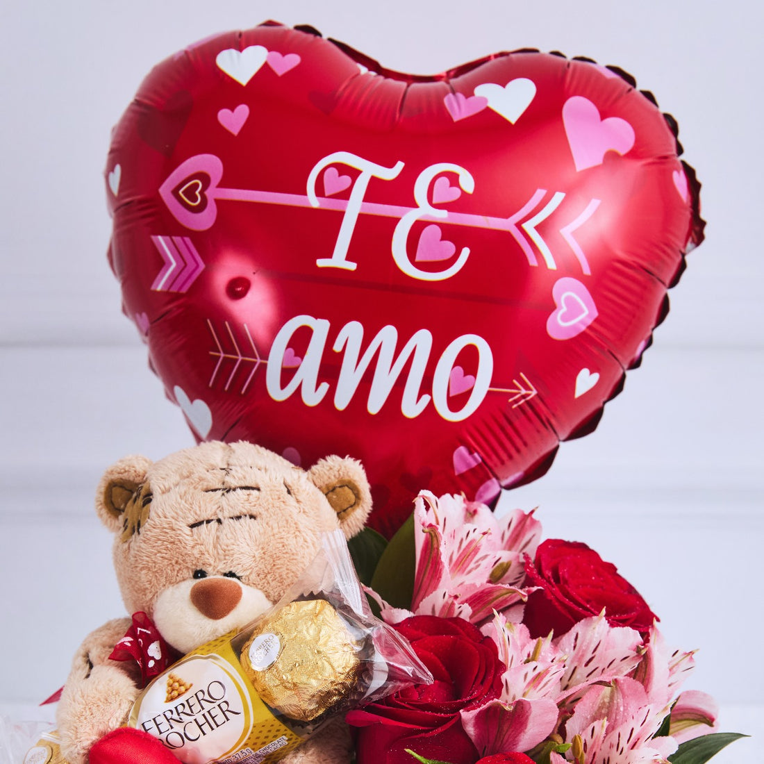 Box Osito Love Rosas