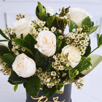 Box Rosas Blancas Premium