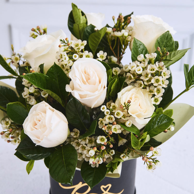 Box Rosas Blancas Premium