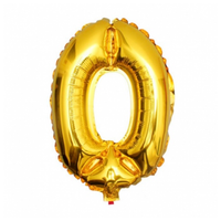 GLOBO NÚMERO DORADO (N30)