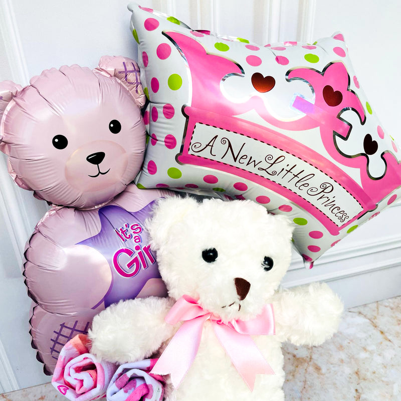 Box Baby Bear Rosa