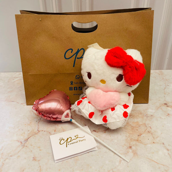 Peluche Hello Kitty Rojo