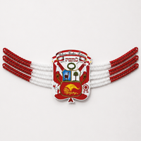 Banderin Escudo Perú