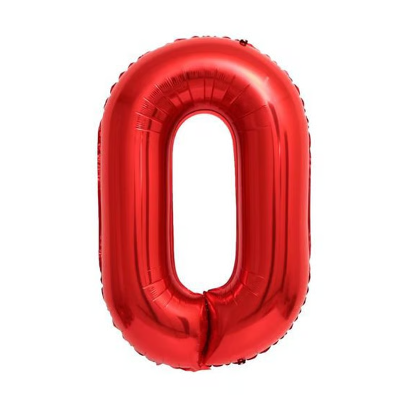 GLOBO NÚMERO ROJO (N30)