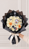 Ramo 24 Rosas Blancas Halloween