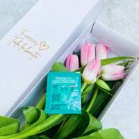 Caja de 5 Tulipanes Rosados