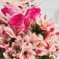 Box Floral Rosas & Astromelias