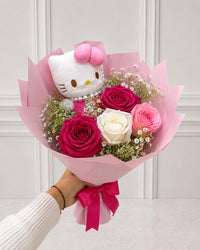 Ramo Hello Kitty Rosas