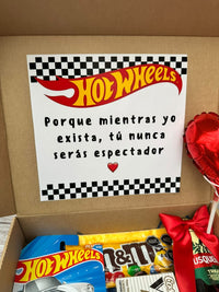 Box Amor Hot Wheels