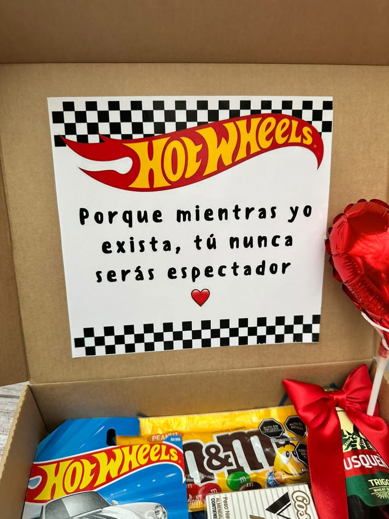 Box Amor Hot Wheels