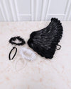 Conjunto Ángel Negro / Blanco
