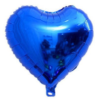 Globo Metálico Corazón (Colores y Tamaños)