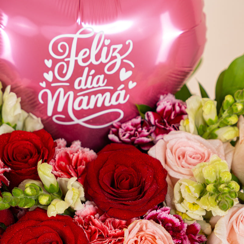 Box Floral Dúo Rosas
