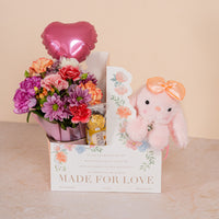 Box Floral Little Bunny