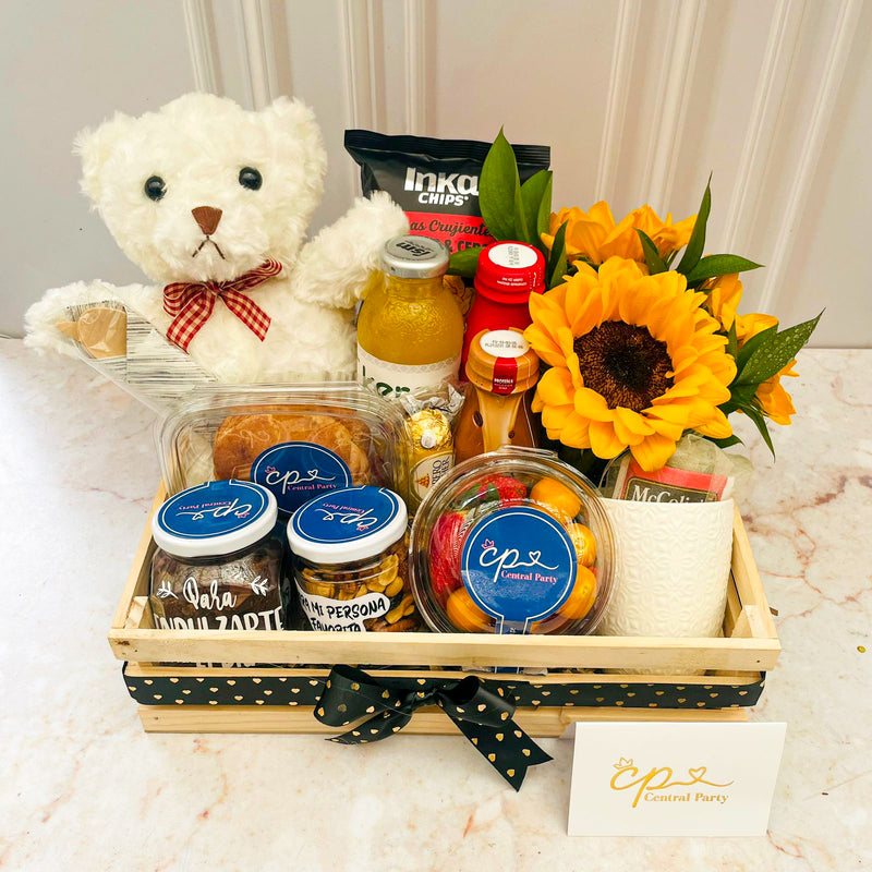 Súper Desayuno Peluche & Amor