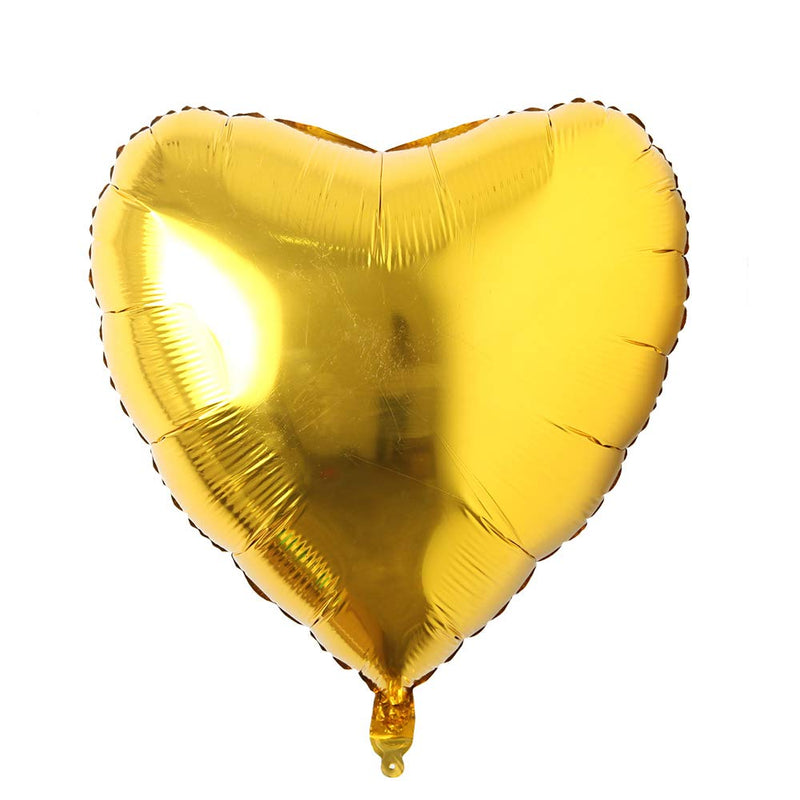 Globo Metálico Corazón (Colores y Tamaños)