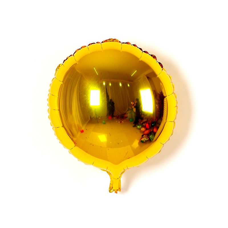 Globo Metálico Circular (Colores y Tamaños)