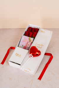 Caja de Rosas Rojas