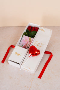 Caja de Rosas Rojas