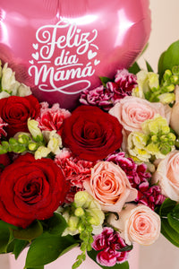 Box Floral Dúo Rosas